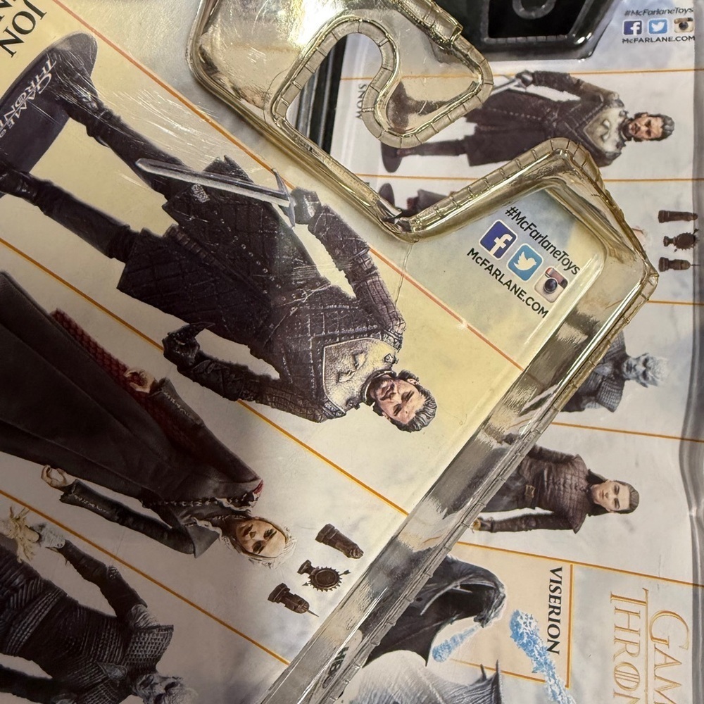 HBO Game of Thrones Action Figures Set Of 3 JonSnow, Arya, McFarlane Toys NEW - Picture 11 of 16